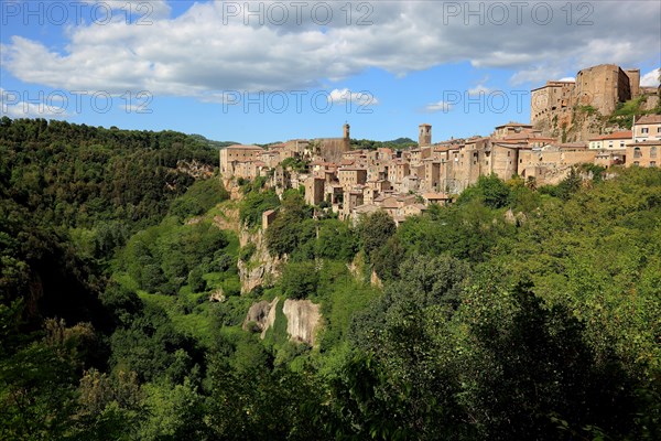 Medieval town of Sorano