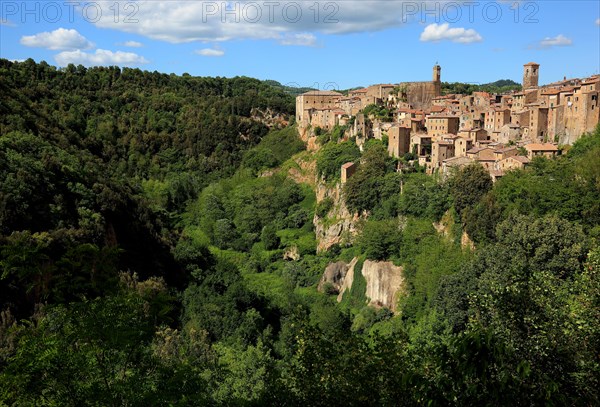 Medieval town of Sorano