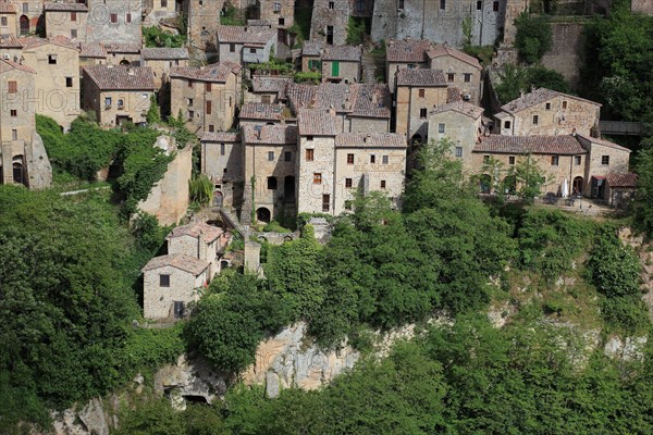 Medieval town of Sorano