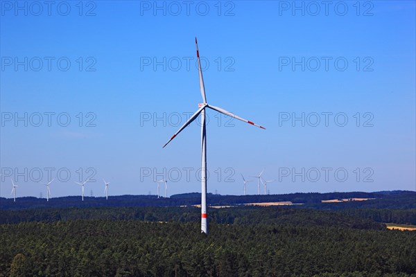 Wind generators in the landscape