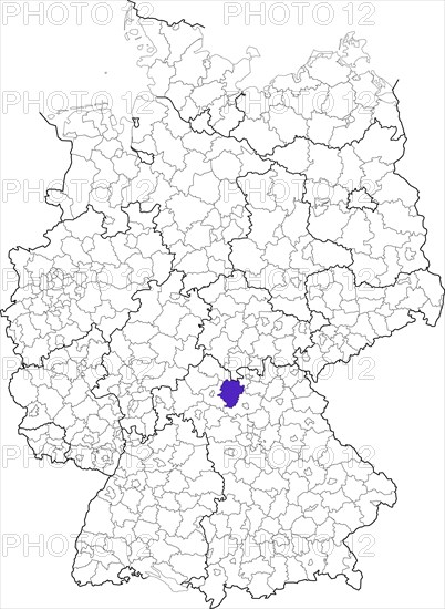 Hassberge district