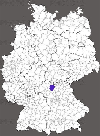 Hassberge district