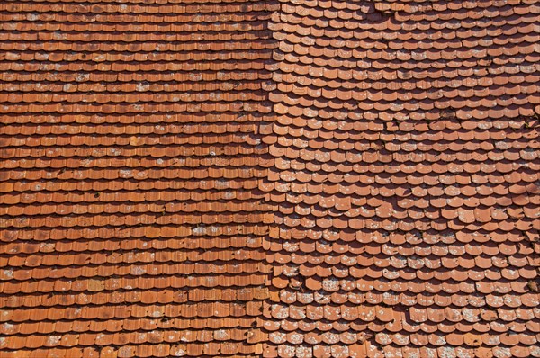 Plain tile roof panels