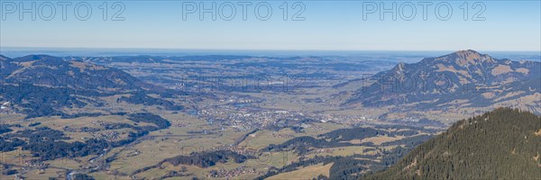 Panorama from the Rubihorn
