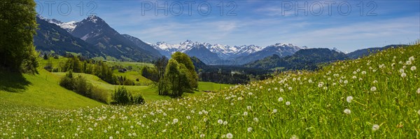 Panorama from the Malerwinkel into the Illertal