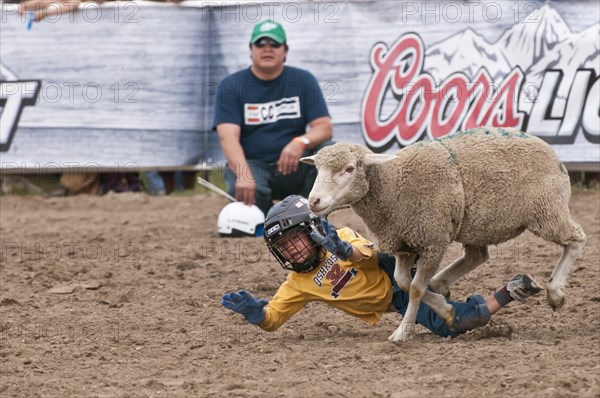 Mutton busting event