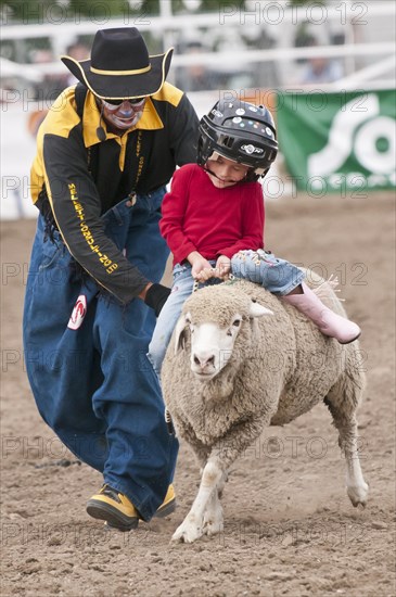 Mutton busting event