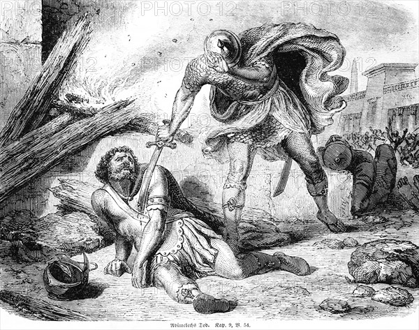 Abimelech's death