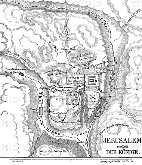 Jerusalem in the time of the kings