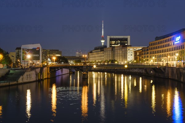 View from the government district to Berlin Mitte