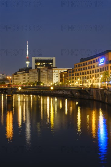 View from the government district to Berlin Mitte