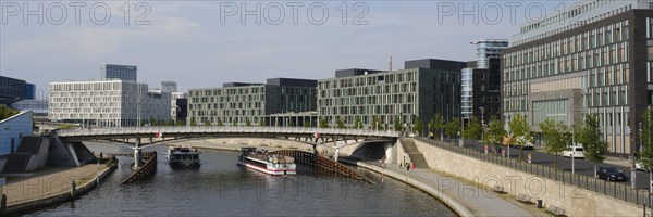 Excursion boats on the Spree