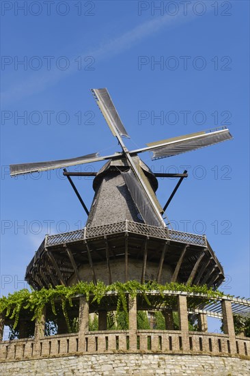 Historic windmill in Sanssouci Park