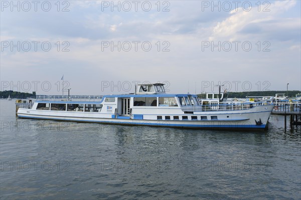 Ship at the Wannsee pier