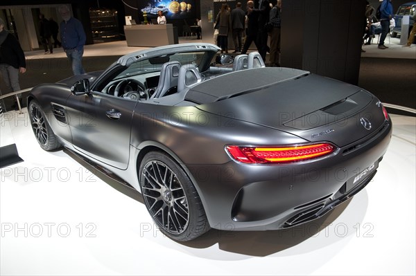 Sports car Mercedes Benz AMG GT 5.0 cabriolet Roadster