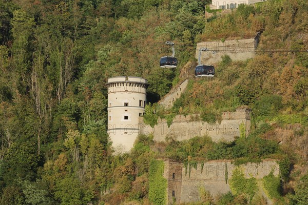 Johannisturm as part of the UNESCO Ehrenbreitstein Fortress