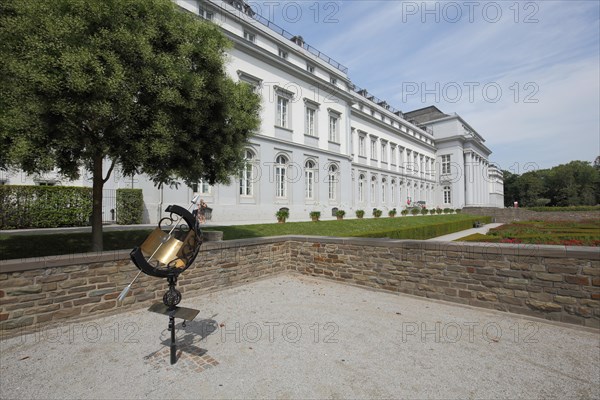 Equatorial sundial at the Classicist Electoral Palace