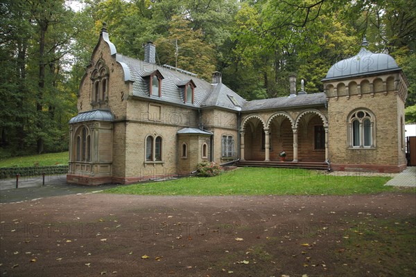Parsonage at the Russian Orthodox cemetery