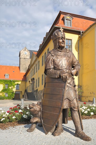 Monument and figure to Albrecht I of Brandenburg