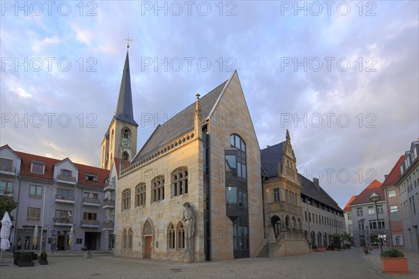 City Hall with Roland Statue and Martini Church