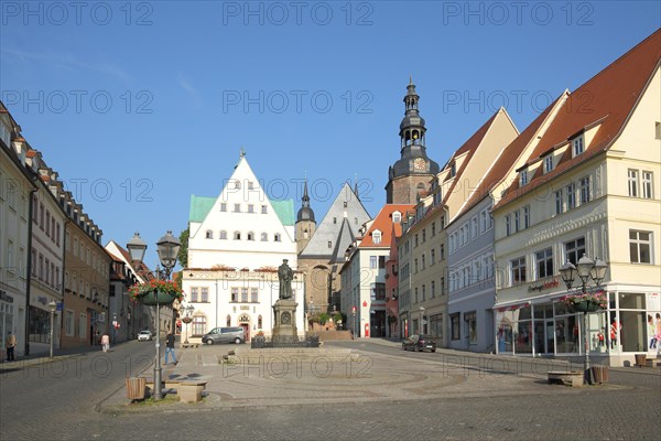 Market Square with Luther Monument