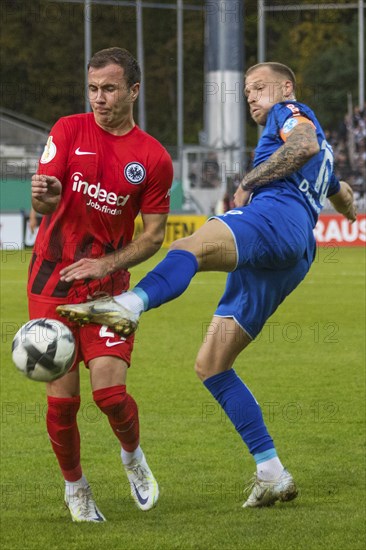 DFB Pokal 2nd main round 22/23 GAZI-Stadion auf der Waldau Stuttgart