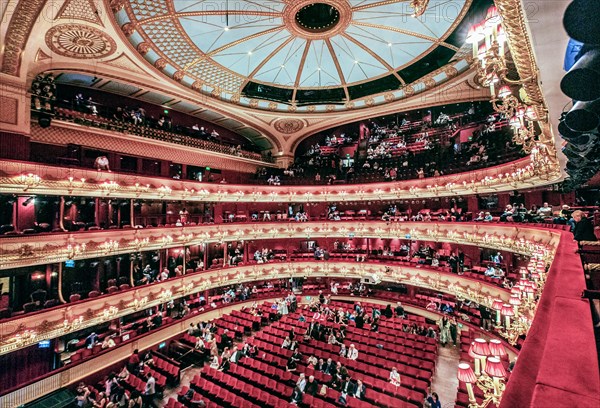 Auditorium of the Royal Opera House Covent Garden