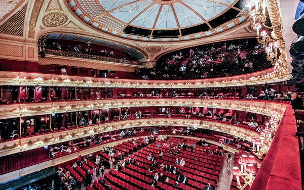 Auditorium of the Royal Opera House Covent Garden