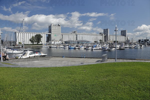 Grain silo in the Old Port