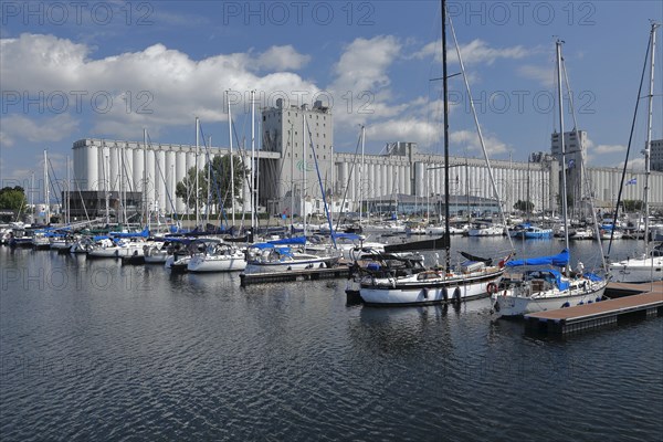 Grain silo in the Old Port