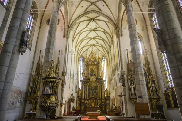 St. Vitus Cathedral interior view