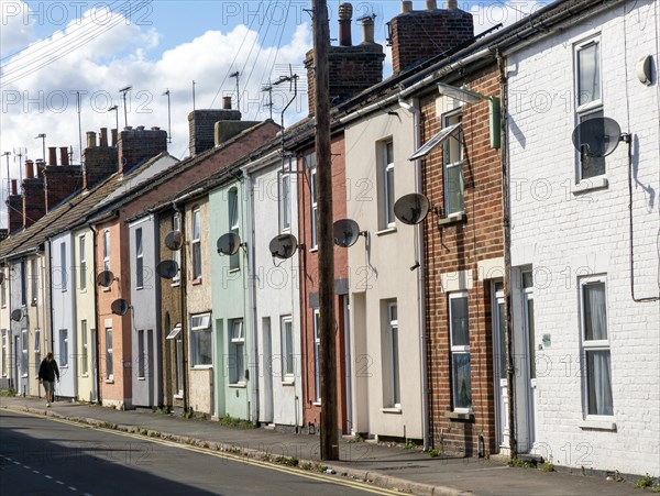 Row of terraced houses