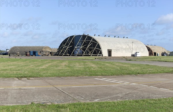 Aircraft hangars for jet fighter military planes