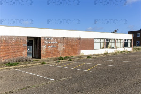 Disused buildings former command centre operations