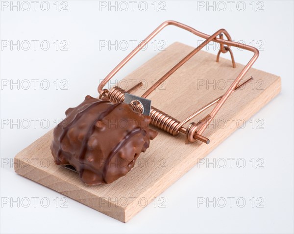 Praline in a mousetrap