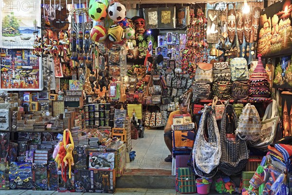 Typical souvenir stall