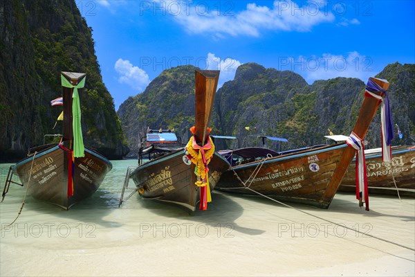 Traditional Longtail Boats