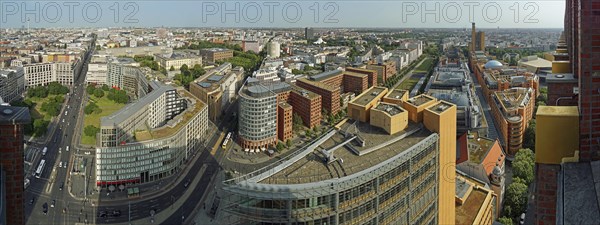 Panorama from Kollhoff Tower over Berlin