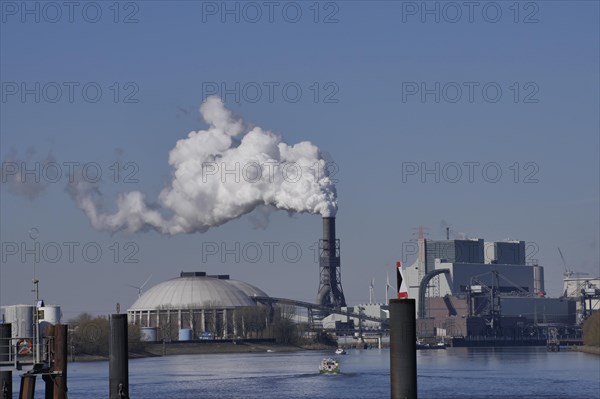 The Moorburg coal-fired power station