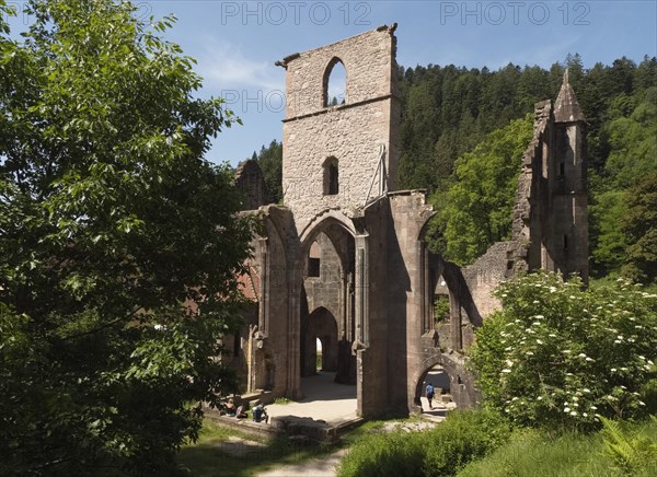 All Saints Monastery Ruins in the Black Forest National Park