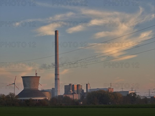 The Robert Frank power plant in Landesbergen