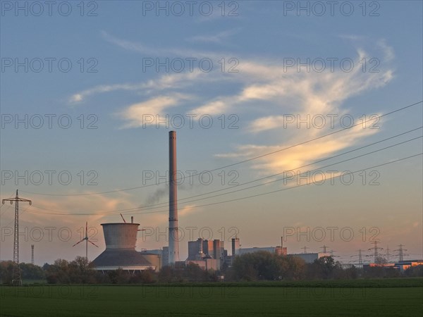 The Robert Frank power plant in Landesbergen