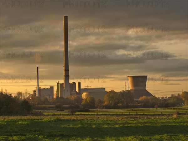 The Robert Frank power plant in Landesbergen