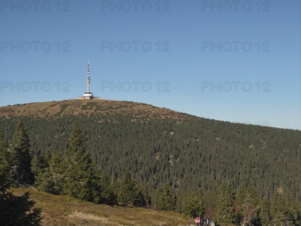 TV Tower on Meadow Hill in the Altvater Mountains