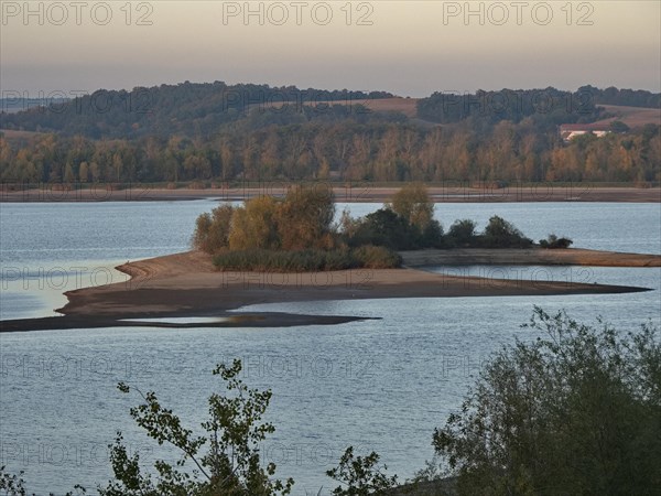 Island in the Zalew Paczkowski