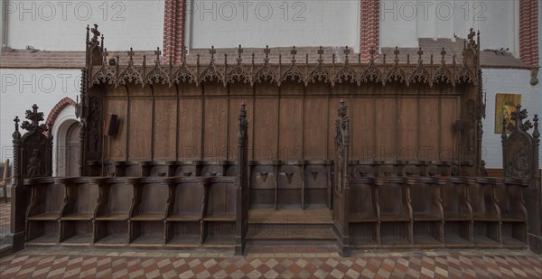 Choir stalls from the 15th century