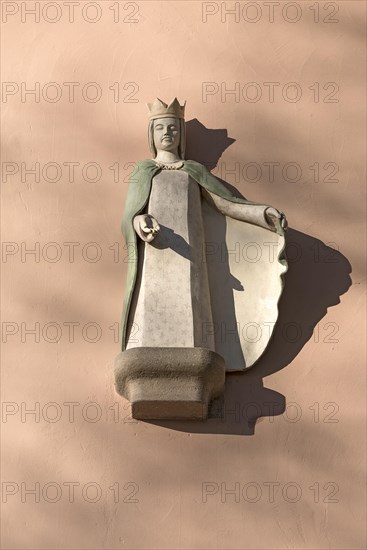 Sculpture of St. Kunigunde at the Kunigundenkirche