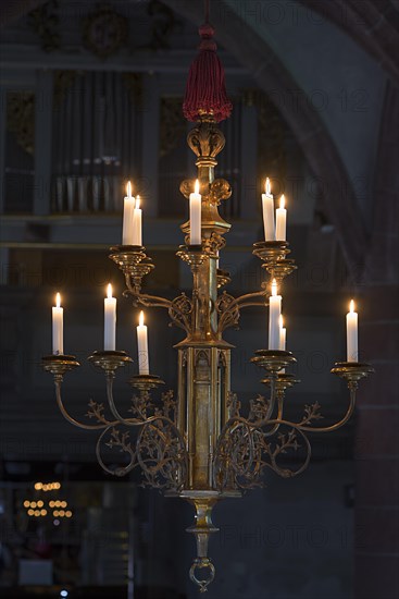 Brass candlestick from 1878