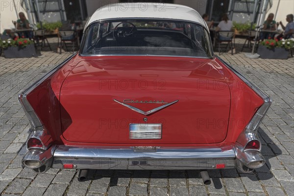 Rear view of Chevrolet Belair