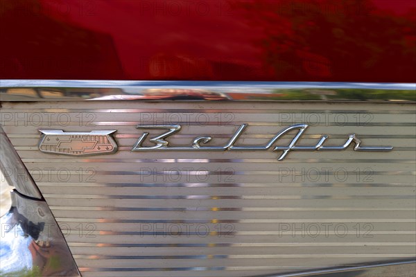 Lettering from Chevrolet Belair